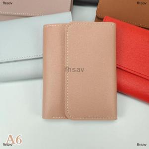 [COD] fhsav กระเป๋าสตางค์หนัง PU พับกระดาษมัลติฟังก์ชั่นบัตรเครดิตที่ใส่กระเป๋ากลอนใส่รูปภาพใบอนุญาตเหรียญกระเป๋าสตางค์