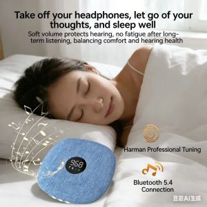 GAOSU Bluetooth 5.4 Loa Bluetooth đặt dưới gối Dẫn truyền qua xương Hỗ trợ giấc ngủ Loa ngủ không dây Di động Hỗ trợ thẻ TF Máy âm thanh Thư giãn cá nhân