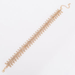 European and American fashion Korean version neck chain Muse necklace nightclub diamond collarbone chain flash diamond sweater chain women