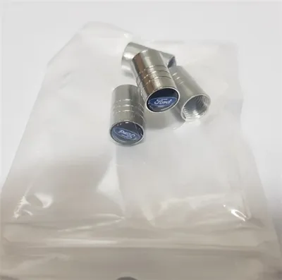 Best Quality Logo 4pcs Tyre cap Tire Wheel Rims Stem Air Valve Caps Tyre Cover Car Truck Silver