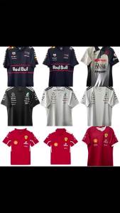 2026 New F1 Formula One Racing Suit McLaren Ferrari Red Bull Sports Short Sleeve