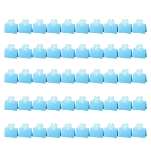 50Pcs Heart Shape Table Number Cards Wedding Table Number Card For Table Setting Wine Glass Christmas Wedding Decoration