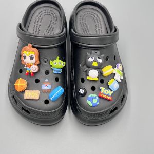 13Pcs/Set 3D Cartoon Crocs Charms DIY Shoes Accessories Shoe Buckles for Crocs