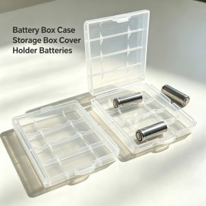 1pc/3pcs Battery Box Case Storage Box Batteries Cover for AA AAA Keeppower Vapcell Battery Storage