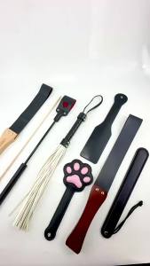 SP Tools sm Adjustable leather whip set novelty item horse whip ruler drop shipping