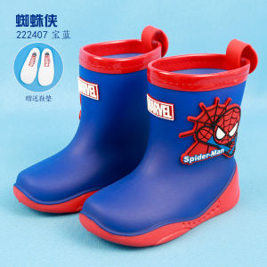 Frozen Princess  Childrens Rain Boots Middle Tube Non-Slip Girl Boy