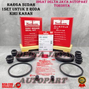 CALLIPER KIT REM CAKRAM DEPAN TOYOTA INNOVA REBORN 1SET SEIKEN