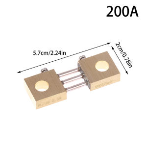 Johor FL-19 Shunt 300A 200A 100A 75mV DC Ammeter Shunt Resistor For Digital Voltmeter Current Meter