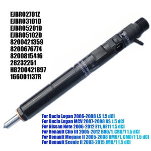 (Be of 4) EJBR05101D 3101D 166001137 R New Car Diesel Fuel Injector Nozzle For Renault Clio Nissan Dacia Suzuki 1.5DCI 28232251