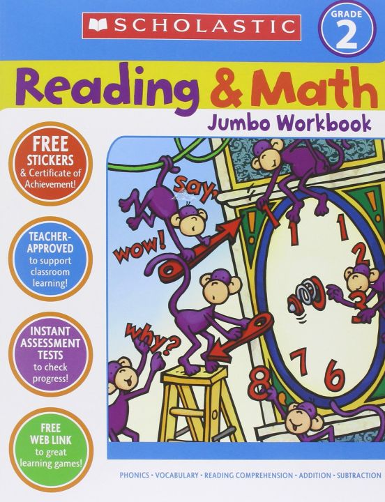 Reading & Math Workbook: Grade 2 | Lazada PH