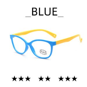 TRENY kids Children Anti Blue Light Glasses Gaming Computer Class Eye Care Cermin Mata Eyewear spectacles UV400