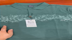 Áo polo Aristino APS097AZ dáng regular fit xanh lá vải cotton pha