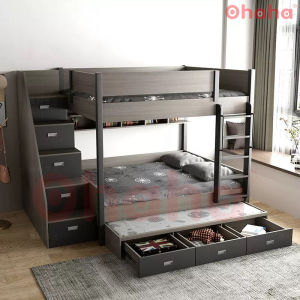 [ Freeship HCM ] [Trả góp 0%] GIƯỜNG TẦNG THÔNG MINH CAO CẤP OHAHA - GTCC007