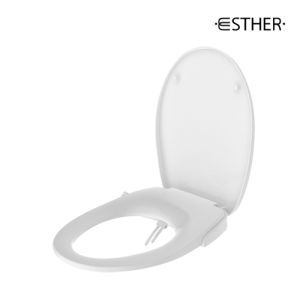 ESTHER ฝารองนั่งชักโครกอัตโนมัติแบบไม่ใช้ไฟฟ้า ทรงกลม รุ่น ECP-01-321-11