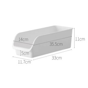 Classy Luxe Kitchen Cabinet Storage Box Household Refrigerator Drawer Multifunctional Snack Organizer Box Sundries Storage Box