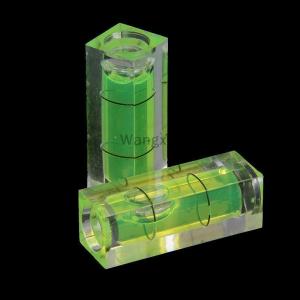 [COD] Wangxin 2pcs สี่เหลี่ยมผืนผ้า Cube Spirit ระดับฟองสบู่วัดระดับไม้บรรทัดเครื่องมือตรวจจับ