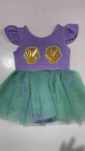 BAJU DRESS MERMAID ANAK BAYI BALITA IMPORT
