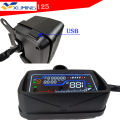 Xuming TMX125 Motorcycle LED Digital Meter RPM Assy for Honda CG125 Speedometer Odometer. 
