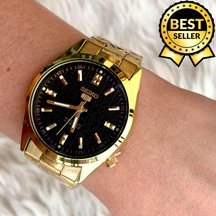 Seiko best sale gold automatic