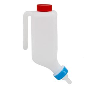 500/800/1000ml Lamp Milk Feeder Bottle Little Goat Calf Sheep Feeding Nursing Bottle Cup with Handle Farm Feeding Tool