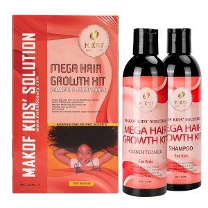 SHAMPOO & CONDITIONER FOR KIDS. Blend of Naturals oils for thy hair. ing hydrating and Moisturizing. Suitable for All Types of Hair. (Curly wavy straight.)