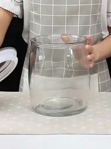 【MY Local Send】Glass rice Canister/Balang Kaca Kedap Udara/Balang beras kaca/Rice storage.／药材罐／玻璃米缸／食品罐
