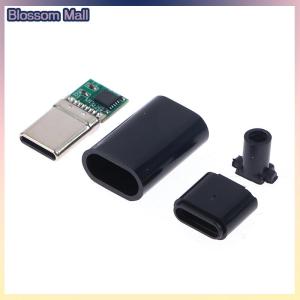 [Blossom] 5A PD QC Decoy Board Fast Charge 5V 9V 12V 15V 20V Module PD 2 3.0 DC Trigger Cable USB Type-C Male Plug QC4 Charge Connector