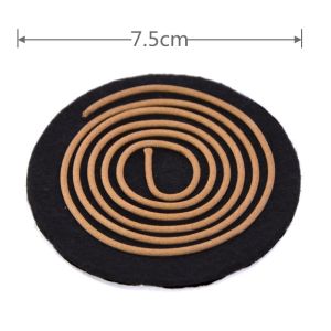 10Pcs/set Fireproof Mat Incense Burner Ash Catcher Pad Flame Retardant Cotton Fit Incense Sticks Coils 10片装 香炉 熏香 防火棉 点香棉 圆形