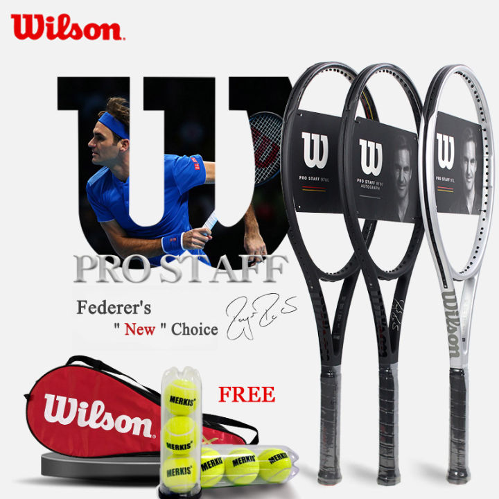 Wilson Tennis Racket Pro Staff RF97 Full Carbon Professional Training