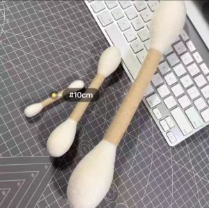 Pure Wool Felt Catnip Cat Teaser Stick Toy for Cats Dental Chew & Play