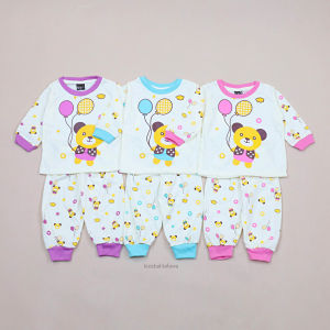 Piyama Abila Baby 3-12 Bulan / Setelan Bayi Anak Perempuan Baju Tidur Sleepsuit New Born 6-12 0-6 Bulan