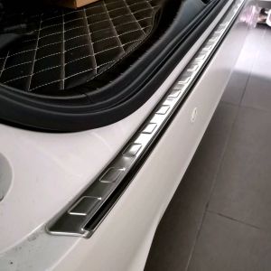 Vemart alphard vellfire 2015-2022 agh30 car rear bumper pad Protector sportivo design japan style design stainless steel