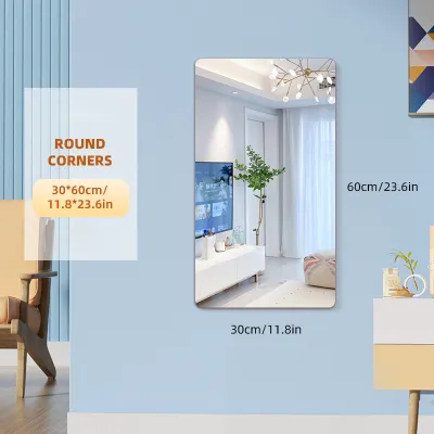 HD Full-Length Sticker Acrylic Mirror Stitching Mirror Wall-Mounted Self-Adhesive Mirror Pasted Wall Glass Mirror