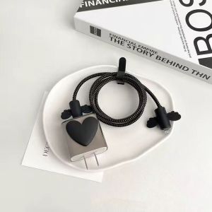 Protector Charger Silikon 1Set Cover Pelindung Kabel Cas Iphone 18W/20W AH079 - KMS