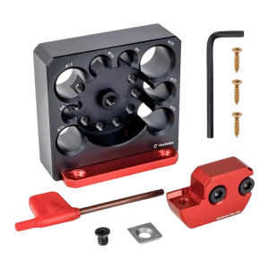 Đồ Gá Chốt Điện Hợp Kim Nhôm 8 Lỗ – Điều Chỉnh Linh Hoạt Chắc Chắn Dùng Cho Chế Tác Gỗ