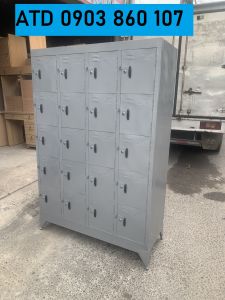 Tủ hồ sơ tủ sắt 20 cửa cao cấp tủ locker nhiều ngăn đựng đồ tài liệu văn phòng mới như ảnh 100%