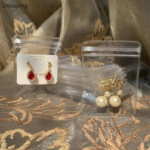 【ZP】 Cute Jewerry 20pcs 26 dây PVC trong suốt túi lưu trữ quà tặng trang sức đóng gói túi