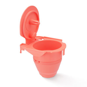 [i Cafilas][UA2224] Reusable Coffee Adapter Replaceable K Cup Compatible with Keurig 2.0 Dual Brew Pro Machine