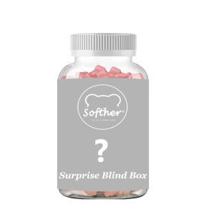 Softher Ashwagandha Gummies Relieve Fatigue Stress Anxiety Dietary Supplement Improve Mood and Sleep 60 Gummies/Bottle