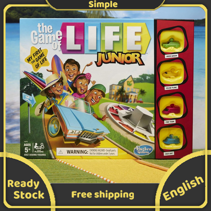 Hasbro Gaming The Game of Life Junior Board Game for Kids From