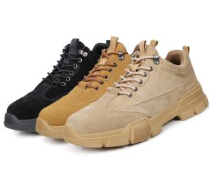 QINHUIZE  Labor insurance shoes mens summer anti-smashing puncture light breathable deodorant site shoes safety welder shoes wear steel toe work safety boots site protection shoes