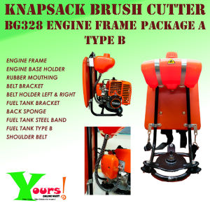 BG328 KNAPSACK ENGINE BRUSH CUTTER ENGINE FRAME PACKAGE