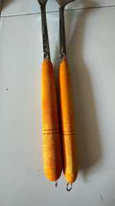 (1 PCS) SODET STENLIS BESAR LUBANG  GAGANG KAYU - SPATULA STENLIS-SUTIL STAINLESS GAGANG KAYU MURAH