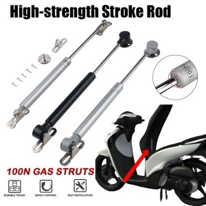 2Pcs Motorcycle Accessories Seat Damper Hydraulic Rod Automatic Lifter Body Frame