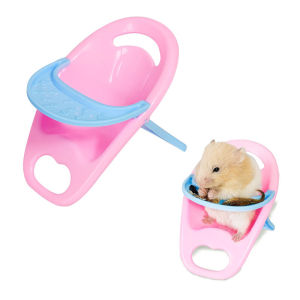 Hamster Dining Chair Small Animal Dining Chair With Tray Resting Chair For Guinea Pigs Hamster Toy Chair Small Animal Supplies
