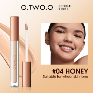 O.TWO.O High Coverage Liquid Concealer Tahan Lama Powerstay Natural 4 Colors MakeUp
