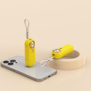 Mini Power Bank Portable Pocketable Mobile Phone Micro USB Type C IP Charger Cute Cartoon
