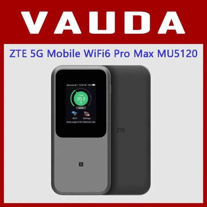 Unlocked Original ZTE Portable 5G MU5120 6 10000Mah 3600Mbps NSA+SA ...