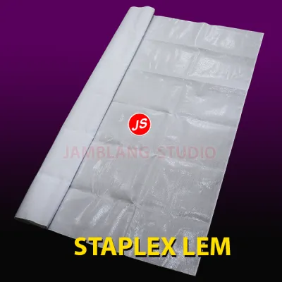 Kain keras staplex atau stapleks lem [ 0.5 meter ]