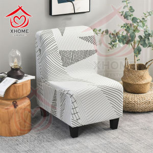 Xhome Decor【PH stock+COD】Armless Sofa Cover Single 1 Seat Cover Without Armrest Stretchable Sofa Bed Furniture Cover